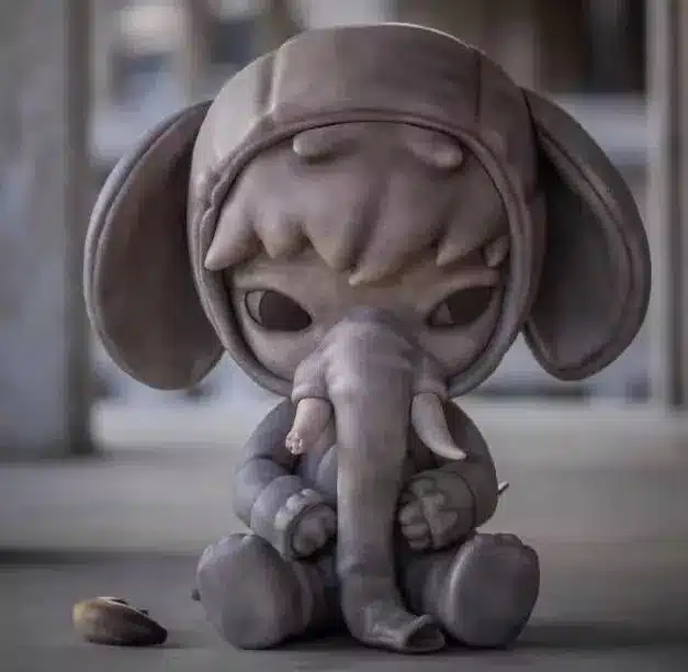 NEW Pop Mart HIRONO Elephant in the Room mini figure limited