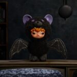 Hirono Upside Down - After Dark Plush Pendant official figure photo