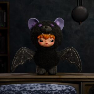 Hirono Upside Down – After Dark Plush Pendant