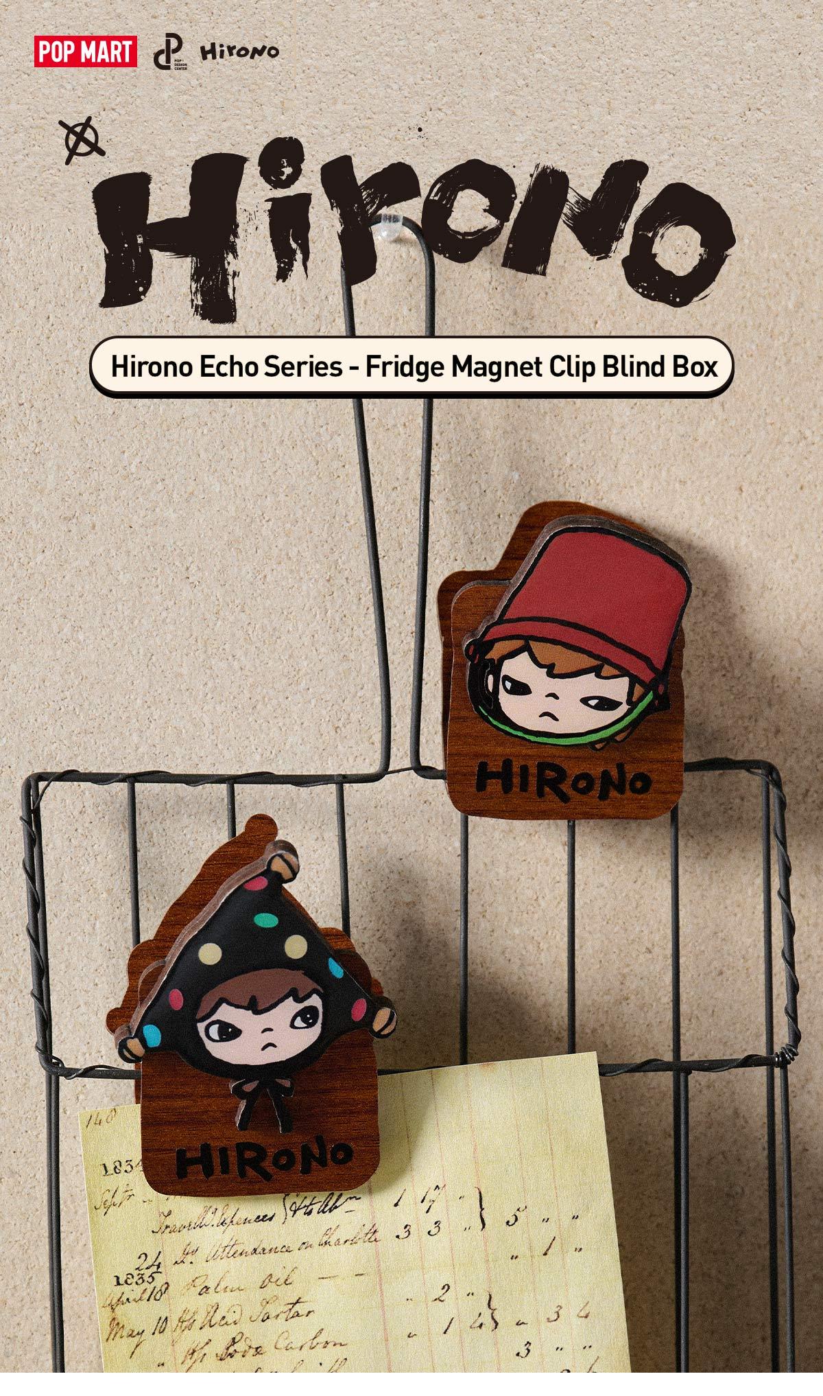 Hirono Echo Series Fridge Magnet Clip Blind Box official poster artwork